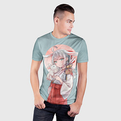 Футболка спортивная мужская Аля иногда кокетничает со мной по-русски - Алиса, цвет: 3D-принт — фото 2