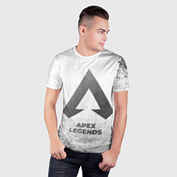 Футболка спортивная мужская Apex Legends - white gradient, цвет: 3D-принт — фото 2