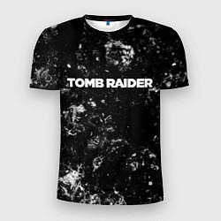 Мужская спорт-футболка Tomb Raider black ice