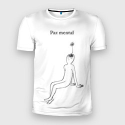 Футболка спортивная мужская Ментальный образ учителя, цвет: 3D-принт