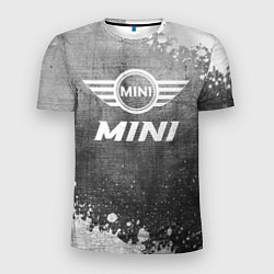 Футболка спортивная мужская Mini - grey gradient, цвет: 3D-принт