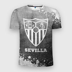 Футболка спортивная мужская Sevilla - grey gradient, цвет: 3D-принт