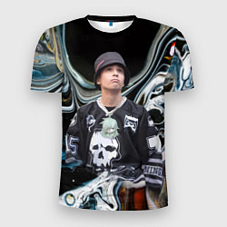 Футболка спортивная мужская Slava Marlow music artist, цвет: 3D-принт