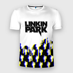 Футболка спортивная мужская Linkin park human, цвет: 3D-принт