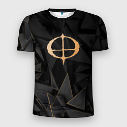 Футболка спортивная мужская Ozzy Osbourne golden poly, цвет: 3D-принт