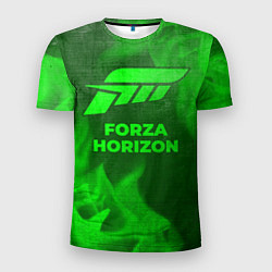 Футболка спортивная мужская Forza Horizon - green gradient, цвет: 3D-принт