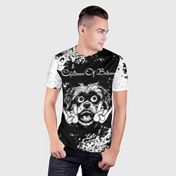 Футболка спортивная мужская Children of Bodom рок пес, цвет: 3D-принт — фото 2