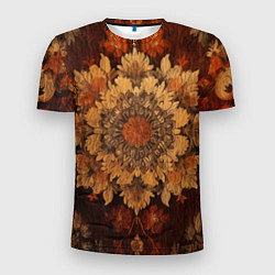 Мужская спорт-футболка Узор в старинном стиле