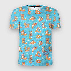 Мужская спорт-футболка Live love yoga