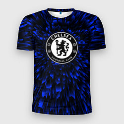 Мужская спорт-футболка Chelsea blue energy