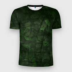 Мужская спорт-футболка Абстракция - strange camouflage