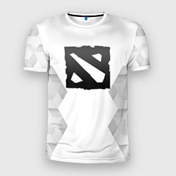 Футболка спортивная мужская Dota white poly, цвет: 3D-принт