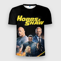 Футболка спортивная мужская Hobbs & Shaw, цвет: 3D-принт