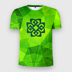 Футболка спортивная мужская Breaking Benjamin green poly, цвет: 3D-принт
