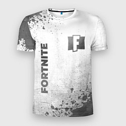 Футболка спортивная мужская Fortnite - white gradient вертикально, цвет: 3D-принт