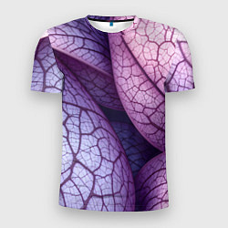 Мужская спорт-футболка Прожилки экзотического растения