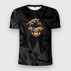 Футболка спортивная мужская Goblin Slayer golden poly, цвет: 3D-принт