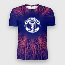 Футболка спортивная мужская Manchester United red energy, цвет: 3D-принт