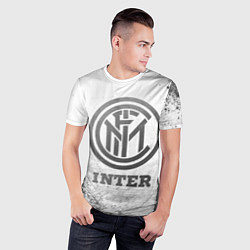 Футболка спортивная мужская Inter - white gradient, цвет: 3D-принт — фото 2