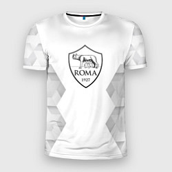 Мужская спорт-футболка Roma white poly