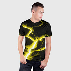Футболка спортивная мужская The rift, цвет: 3D-принт — фото 2