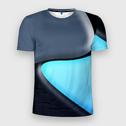 Футболка спортивная мужская Разноцветный, цвет: 3D-принт