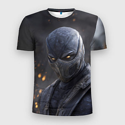 Мужская спорт-футболка Noob Saibot Mortal Kombat