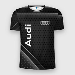 Футболка спортивная мужская Audi текстура, цвет: 3D-принт