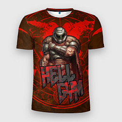 Мужская спорт-футболка Doom dark ages gym