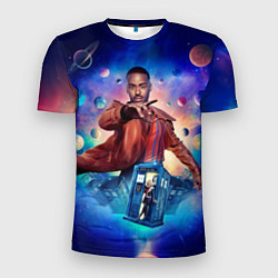 Футболка спортивная мужская Доктор Кто Шути Гатва, цвет: 3D-принт