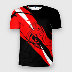 Мужская спорт-футболка Real Madrid текстура