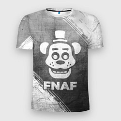 Футболка спортивная мужская FNAF - grey gradient, цвет: 3D-принт