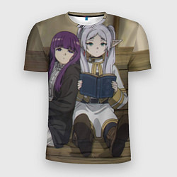 Футболка спортивная мужская Фрирен вместе с Ферн, цвет: 3D-принт