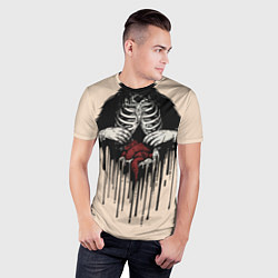 Футболка спортивная мужская Опасные руки, цвет: 3D-принт — фото 2