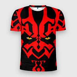 Мужская спорт-футболка Лицо Дарт Мола