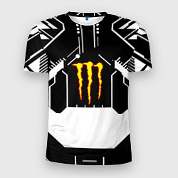 Мужская спорт-футболка Monster energy geometry