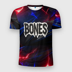 Мужская спорт-футболка Логотип Bones из земли