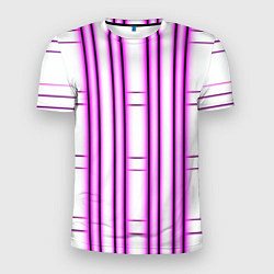 Футболка спортивная мужская Neon pink, цвет: 3D-принт