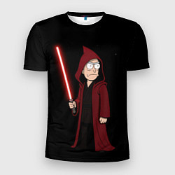 Мужская спорт-футболка Рик - тёмная сторона силы