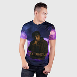 Футболка спортивная мужская XXXTentacion - кулак, цвет: 3D-принт — фото 2