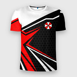 Футболка спортивная мужская Umbrella - red uniform, цвет: 3D-принт