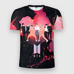 Мужская спорт-футболка BTS k-pop music