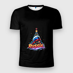 Футболка спортивная мужская Ёлка компания, цвет: 3D-принт