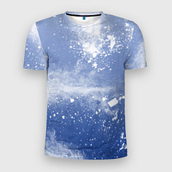 Мужская спорт-футболка Снежки попали в тебя