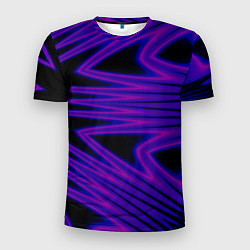 Мужская спорт-футболка Color neon blue