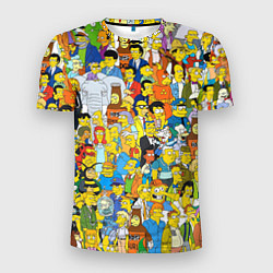 Мужская спорт-футболка Simpsons Stories