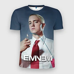 Футболка спортивная мужская Eminem Fire, цвет: 3D-принт
