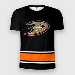 Футболка спортивная мужская Anaheim Ducks Selanne, цвет: 3D-принт