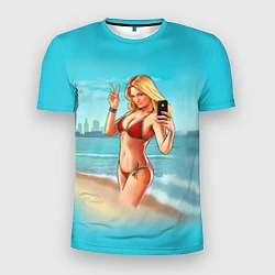 Мужская спорт-футболка GTA 5: Sea Girl