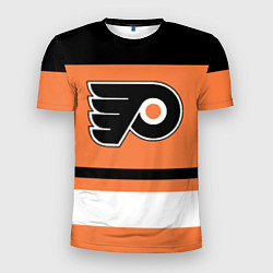 Футболка спортивная мужская Philadelphia Flyers, цвет: 3D-принт